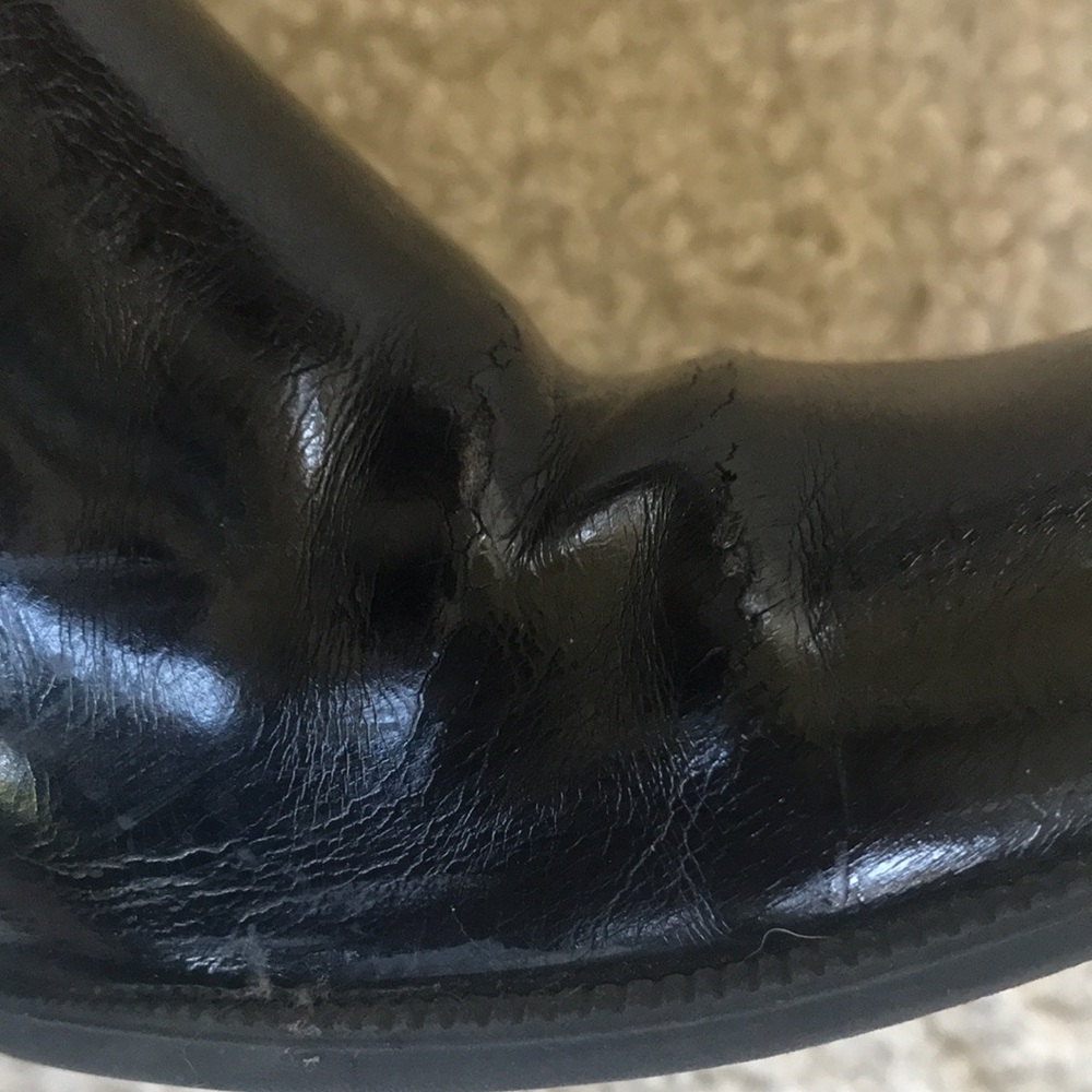 Etienne Aigner "Becky" Black Boots - Picture 8 of 10
